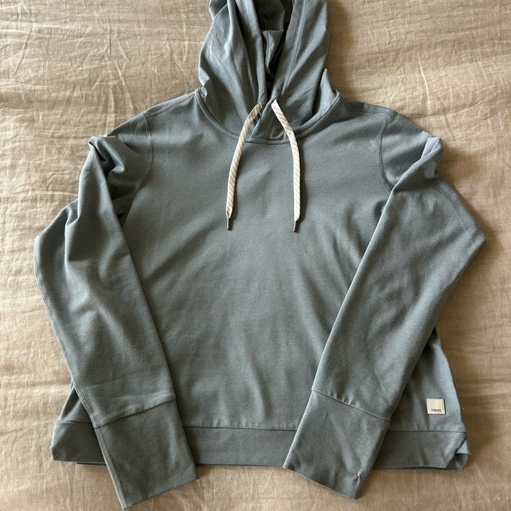 Women’s Vuori Gray-Blue Hoodie